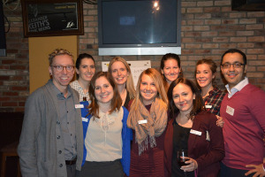 Group photo taken at Mix and Mingle 2014